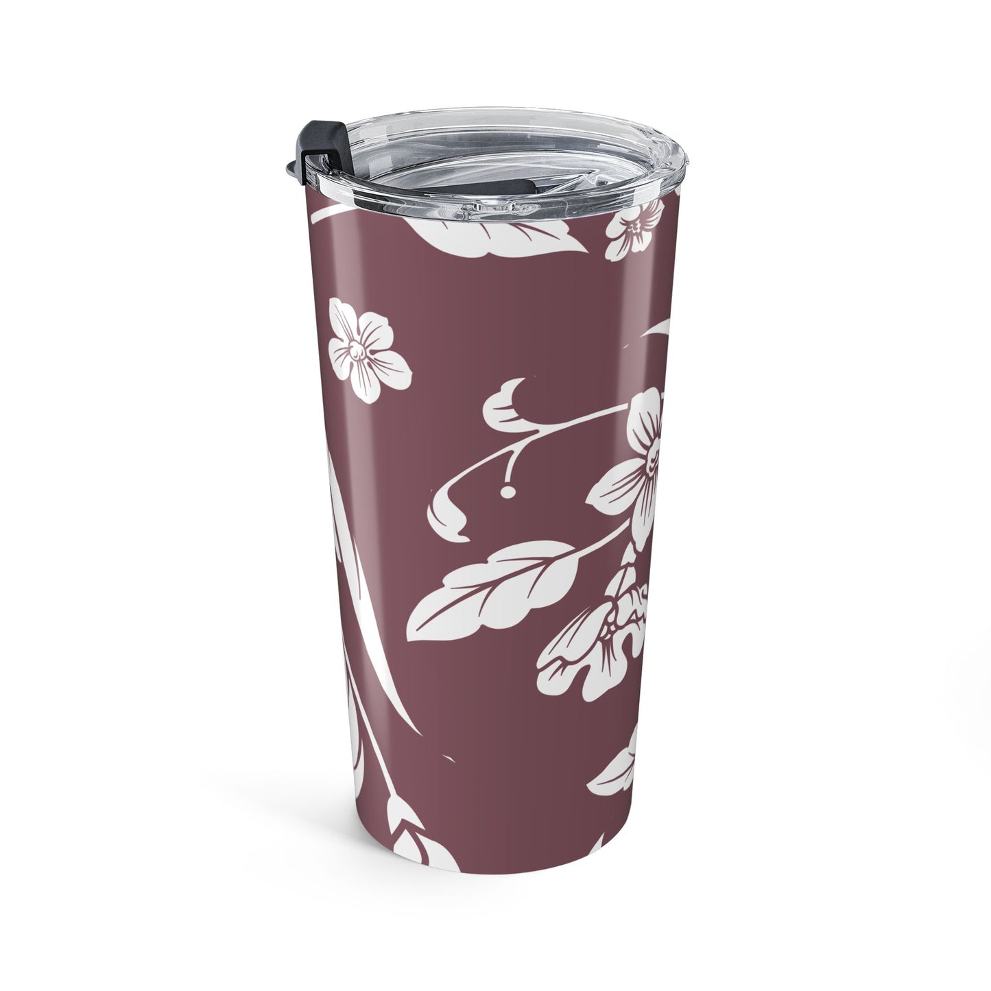 Mauve Floral 20oz Stainless Steel Tumbler | Coordinated Collection
