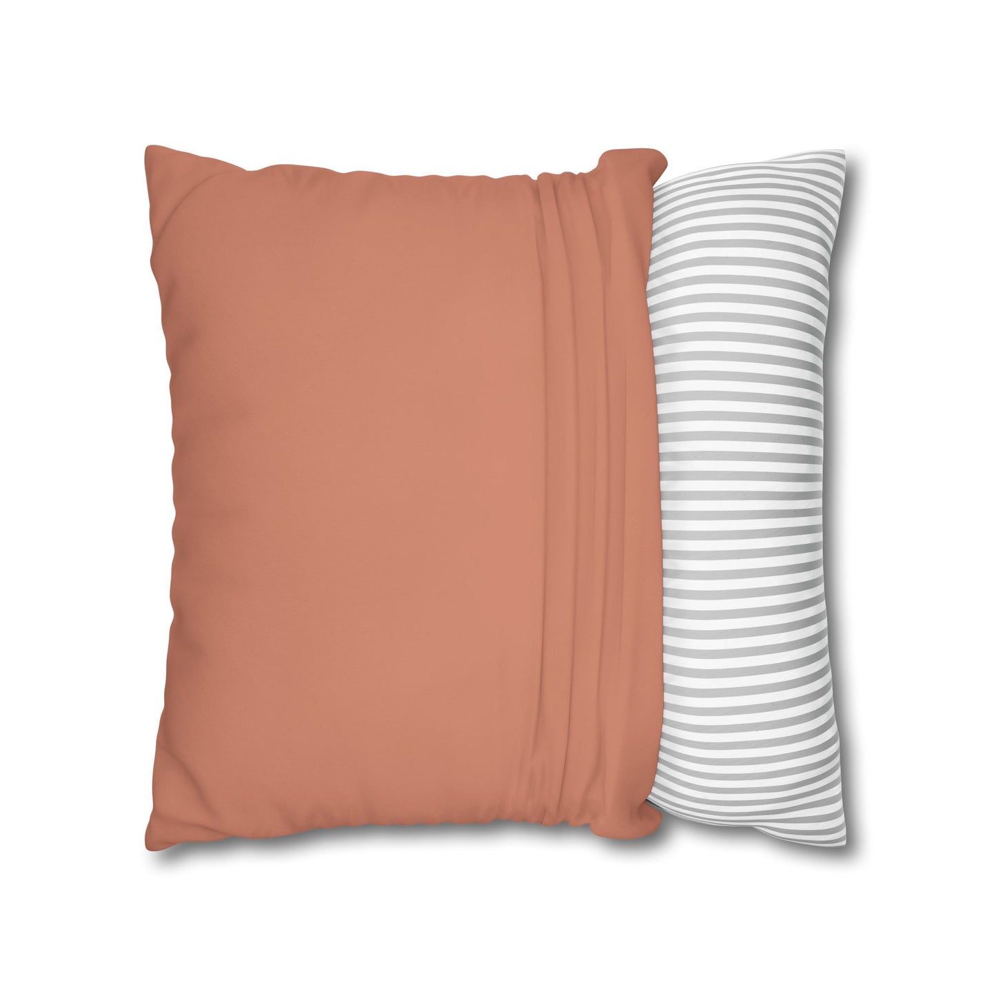 Terracotta Canvas Pillow Cover 20x20