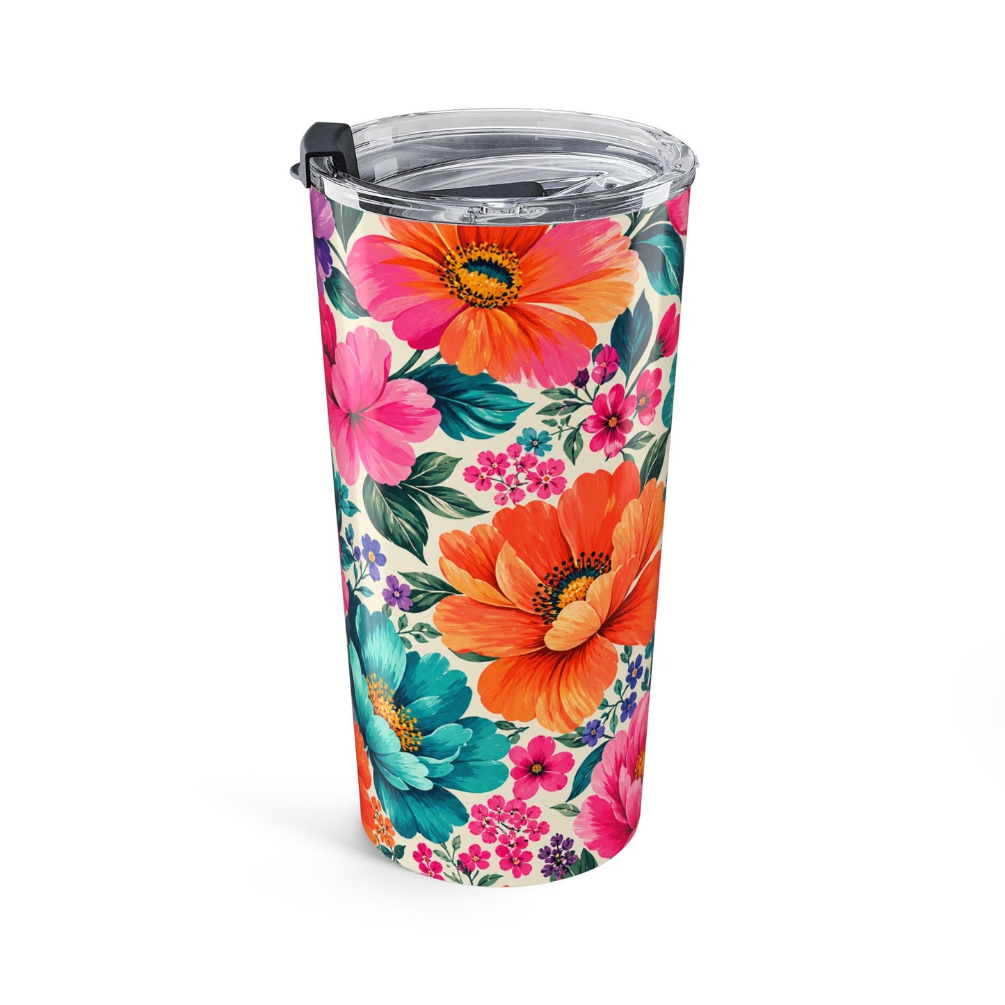 Dreamy Floral 20oz Insulated Tumbler Floral Travel Mug