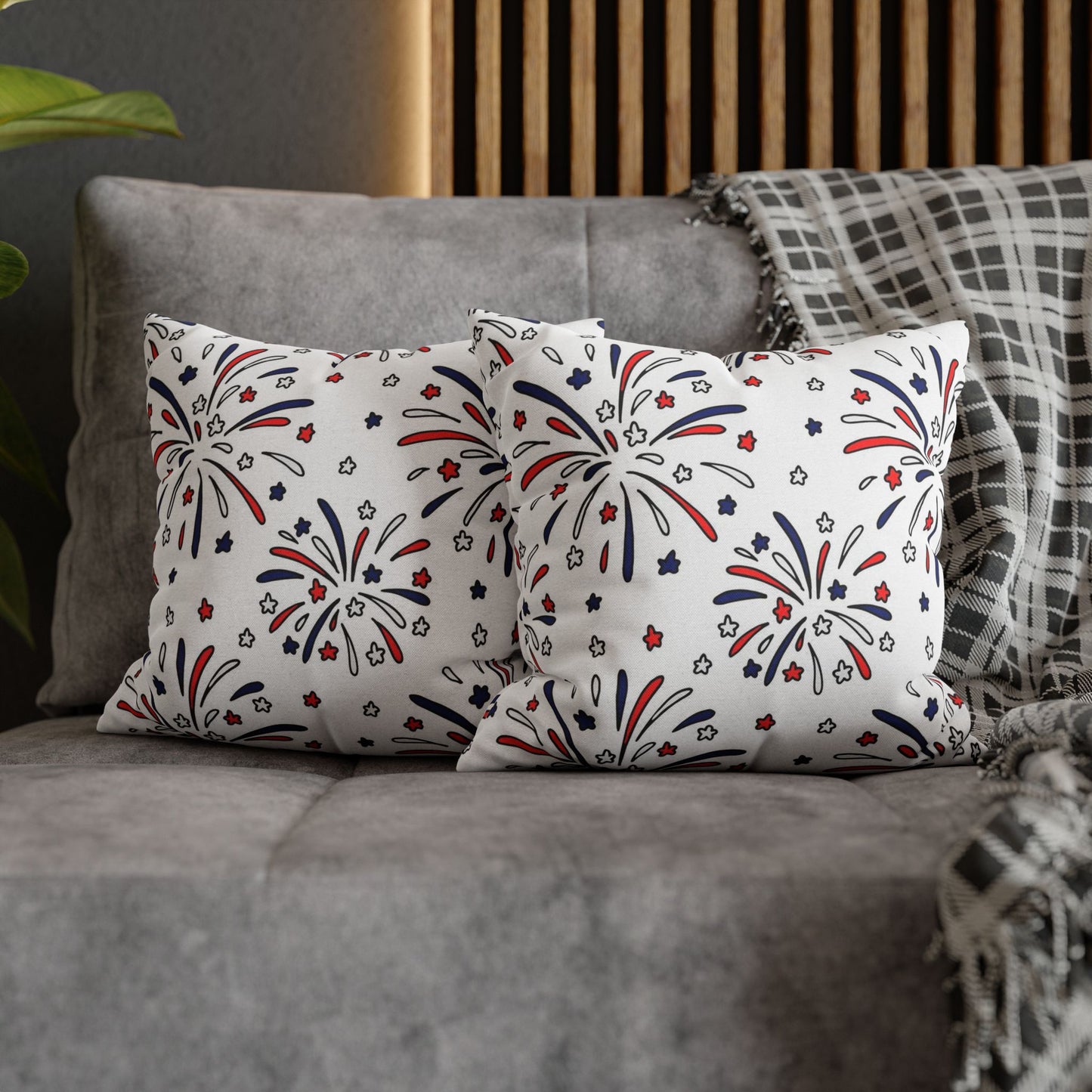 Fireworks Pillow Cover 14x14