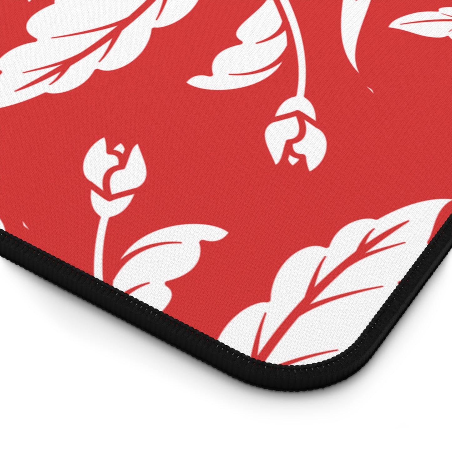 True Red Floral Desk Pad (12x18, 12x22 or 16x32)