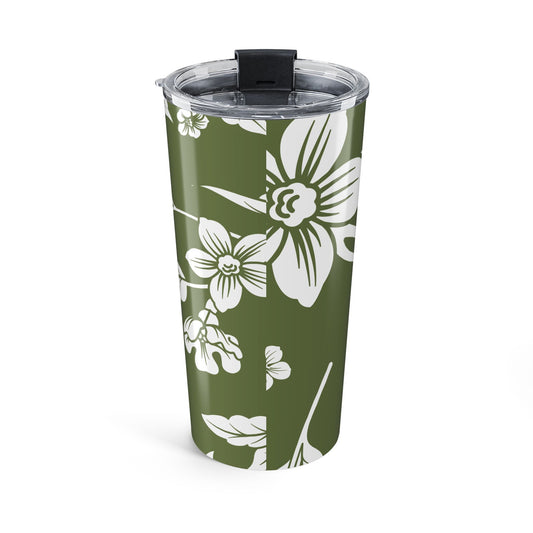 Olive Floral 20oz Stainless Steel Tumbler | Coordinated Collection