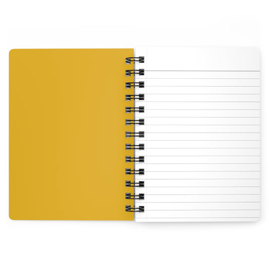 Honey Yellow Spiral Lined Notebook 150 Page Journal | Coordinated Collection