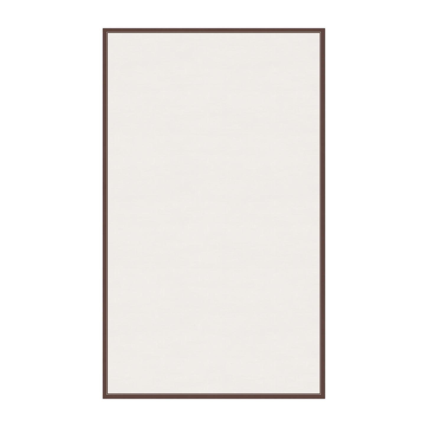 Chocolate Brown Cotton Twill Tea Towel 18 x 30