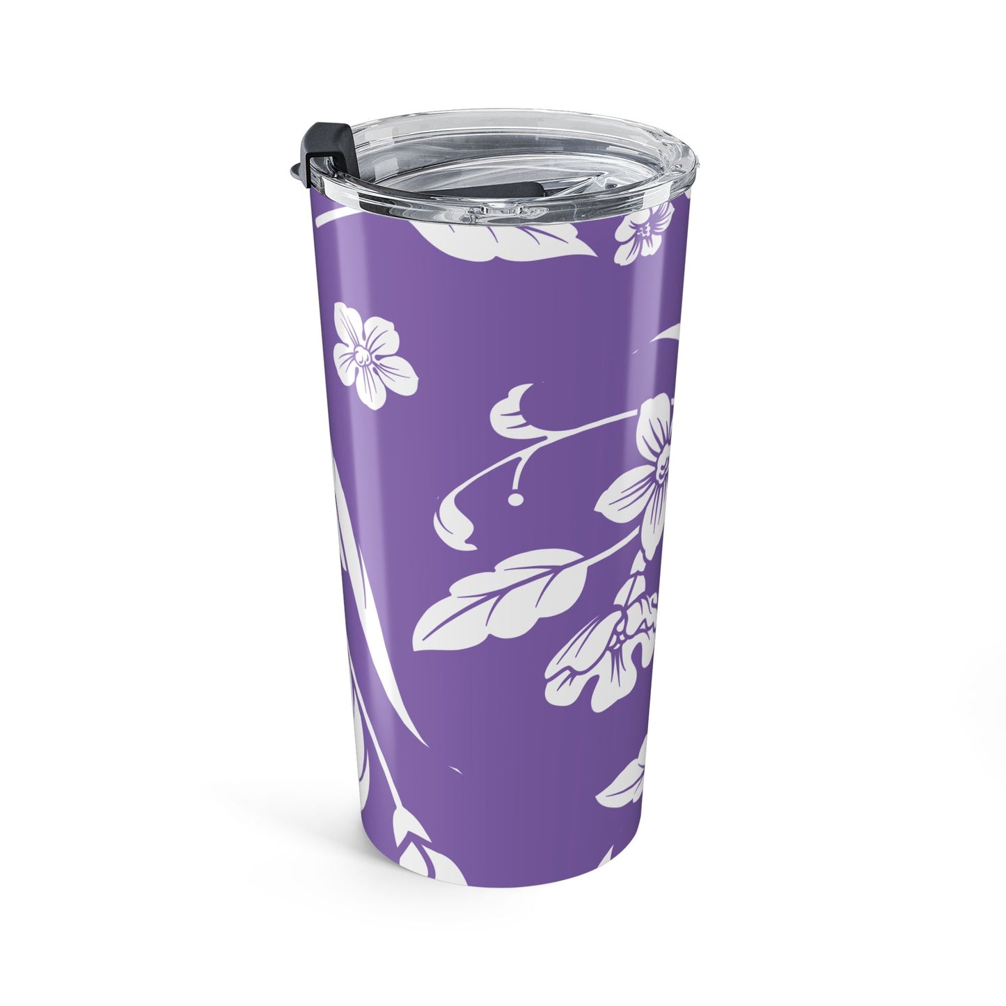 Purple Floral 20oz Stainless Steel Tumbler | Coordinated Collection