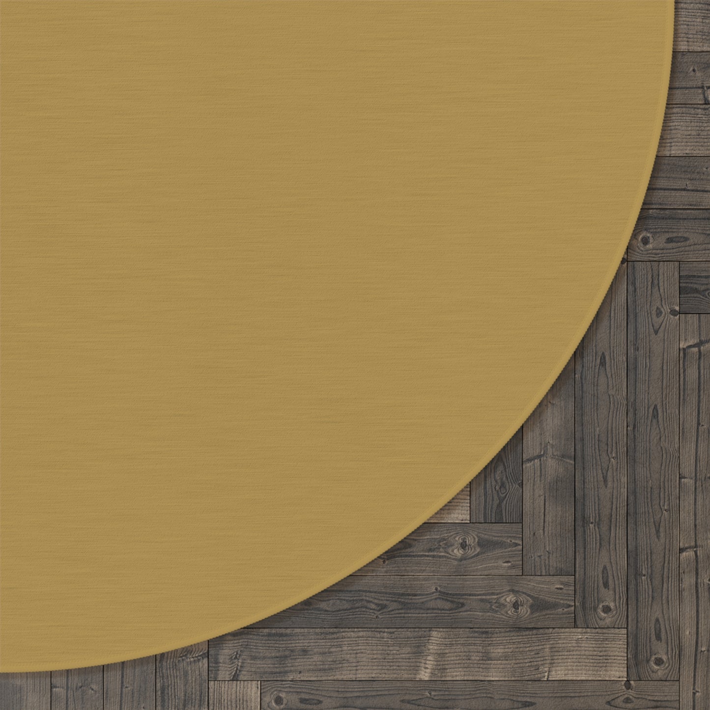 Muted Gold Round Rug 60 Inch Floor Rug Minimal Home Decor Living Room Rug