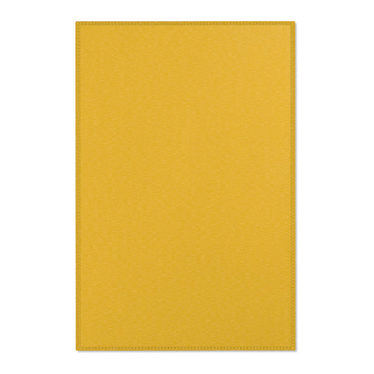 Honey Yellow Rug 24 x 36 Solid Color Accent Rug Modern Home Decor