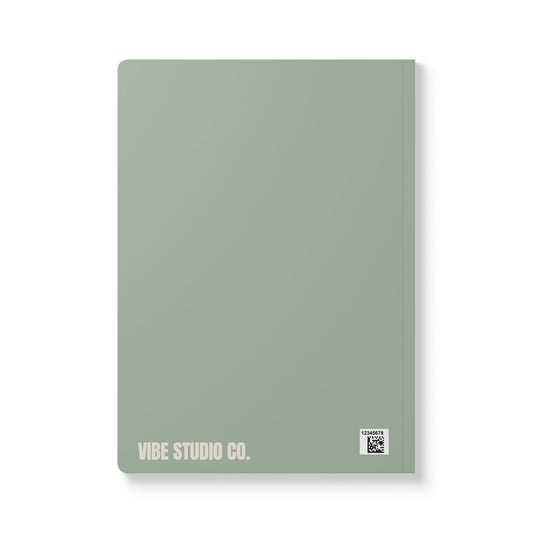 Sage Color Coordinated Collection A5 Lined Journal