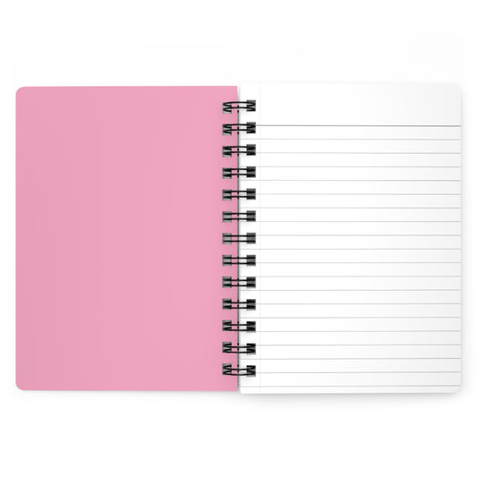Light Pink Spiral Lined Notebook 150 Page Journal | Coordinated Collection