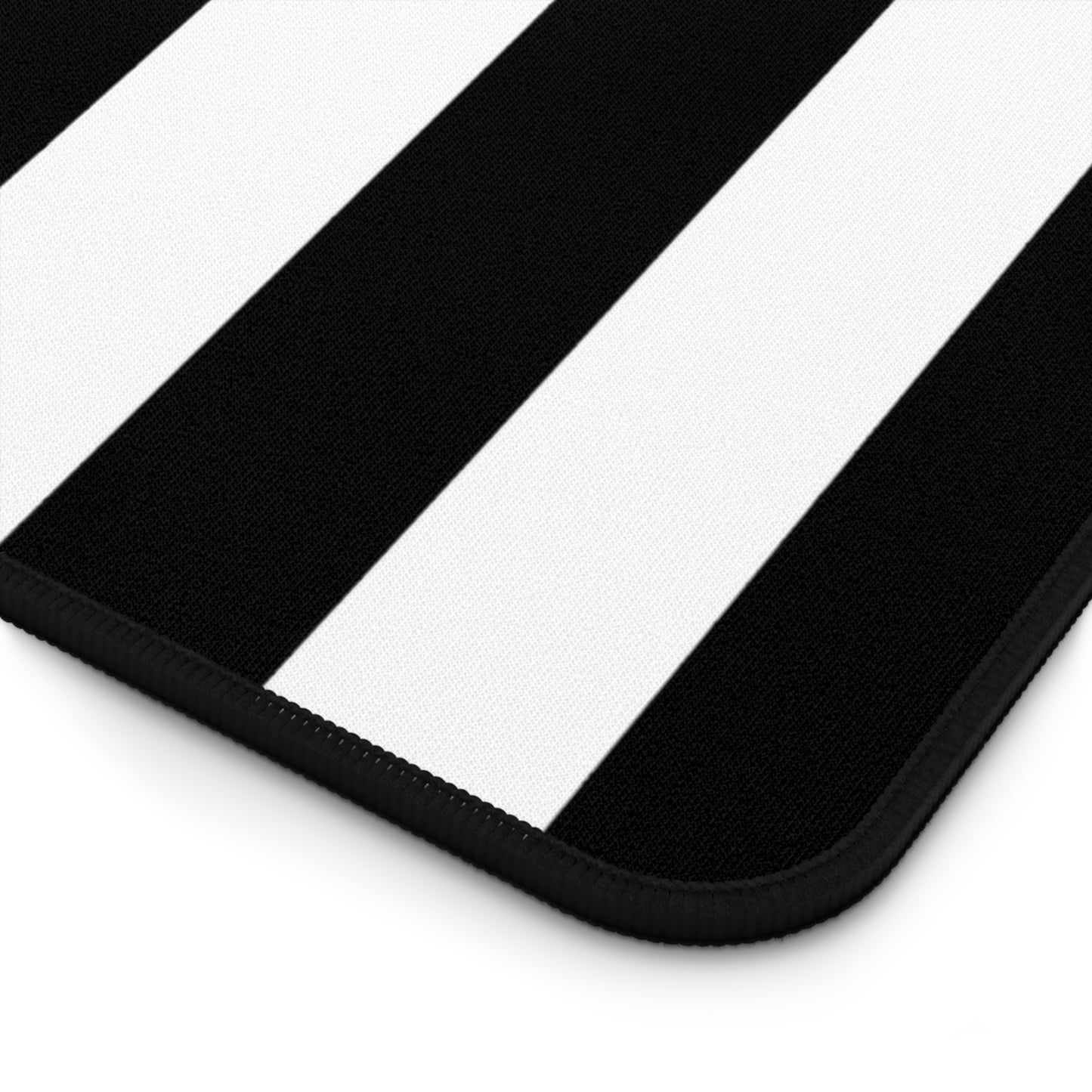 Black Stripe Desk Mat Office Desk Decor (12/18, 12/22, 16/32)