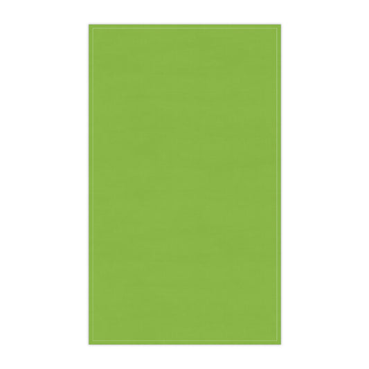 Muted Lime Cotton Twill Tea Towel 18 x 30