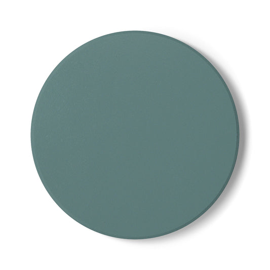 Dusty Blue Ceramic Coaster Round or Square | Coordinated Collection