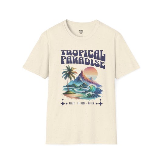 Tropical Paradise Gildan 64000 T Shirt