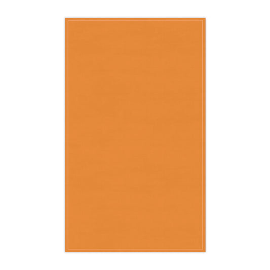 Tangerine Cotton Twill Tea Towel 18 x 30