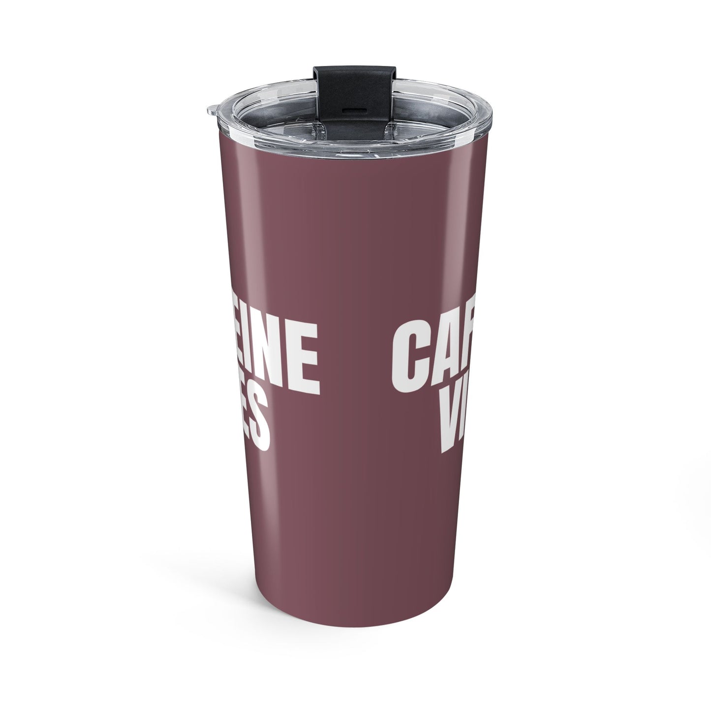 Mauve Caffeine Vibes 20oz Stainless Steel Tumbler | Color Coordinated Collection