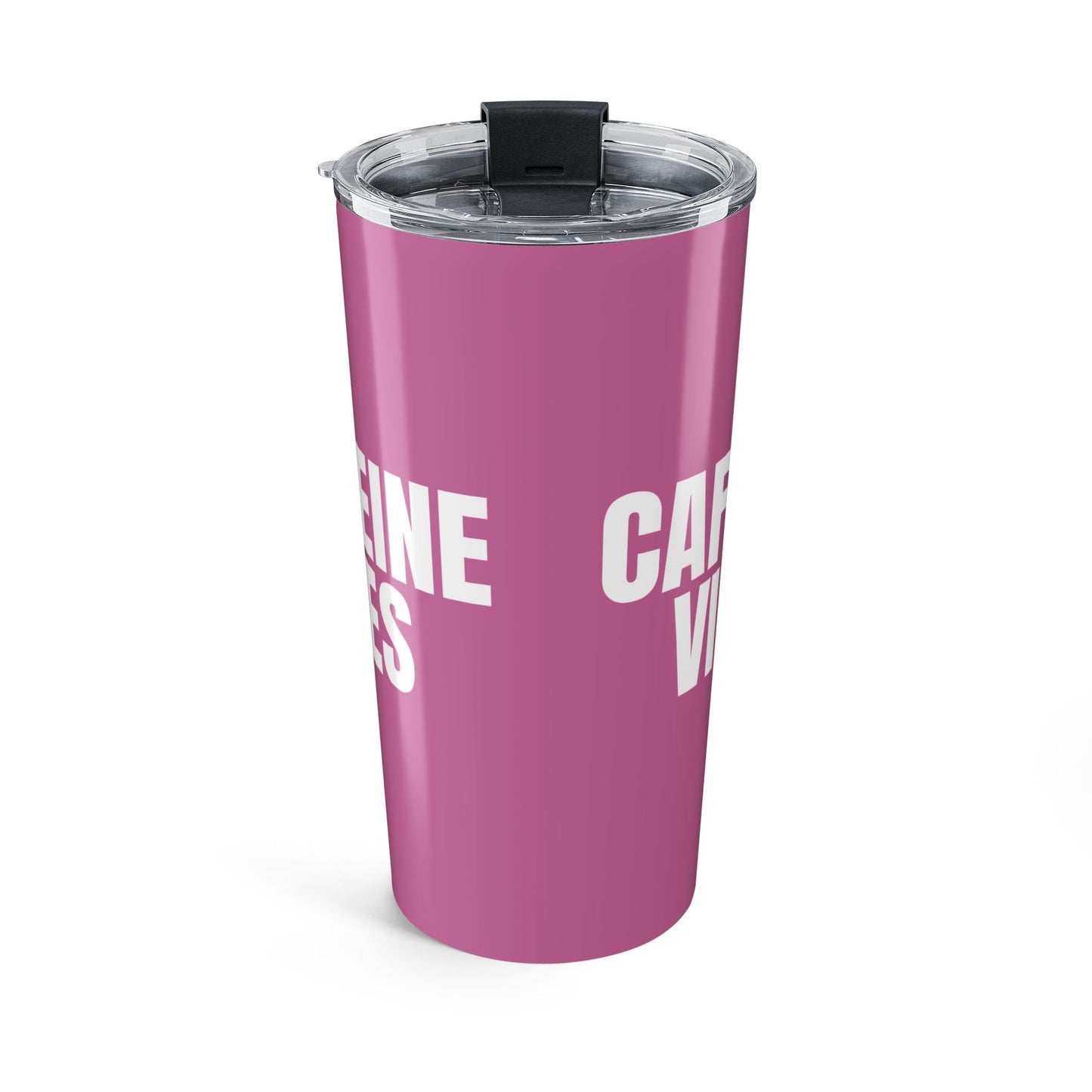 Lilac Wine Caffeine Vibes 20oz Stainless Steel Tumbler | Color Coordinated Collection