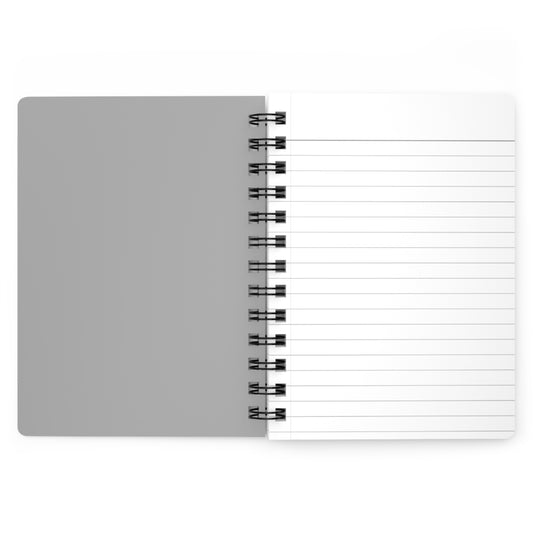 Grayscale Spiral Lined Notebook 150 Page Journal | Coordinated Collection