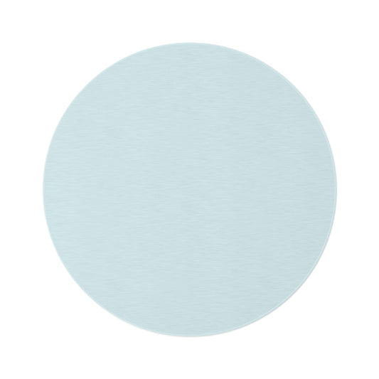 Ocean Blue Coordinated Round Rug 60 Inch Floor Rug Minimal Home Decor Living Room Rug