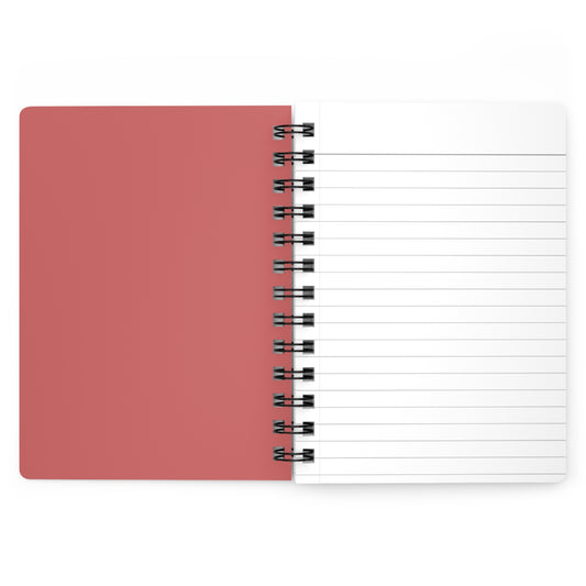 Red Autumns Spiral Lined Notebook 150 Page Journal | Coordinated Collection