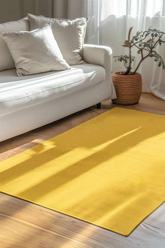 Mango Dreams 24 x 36 Solid Color Accent Rug