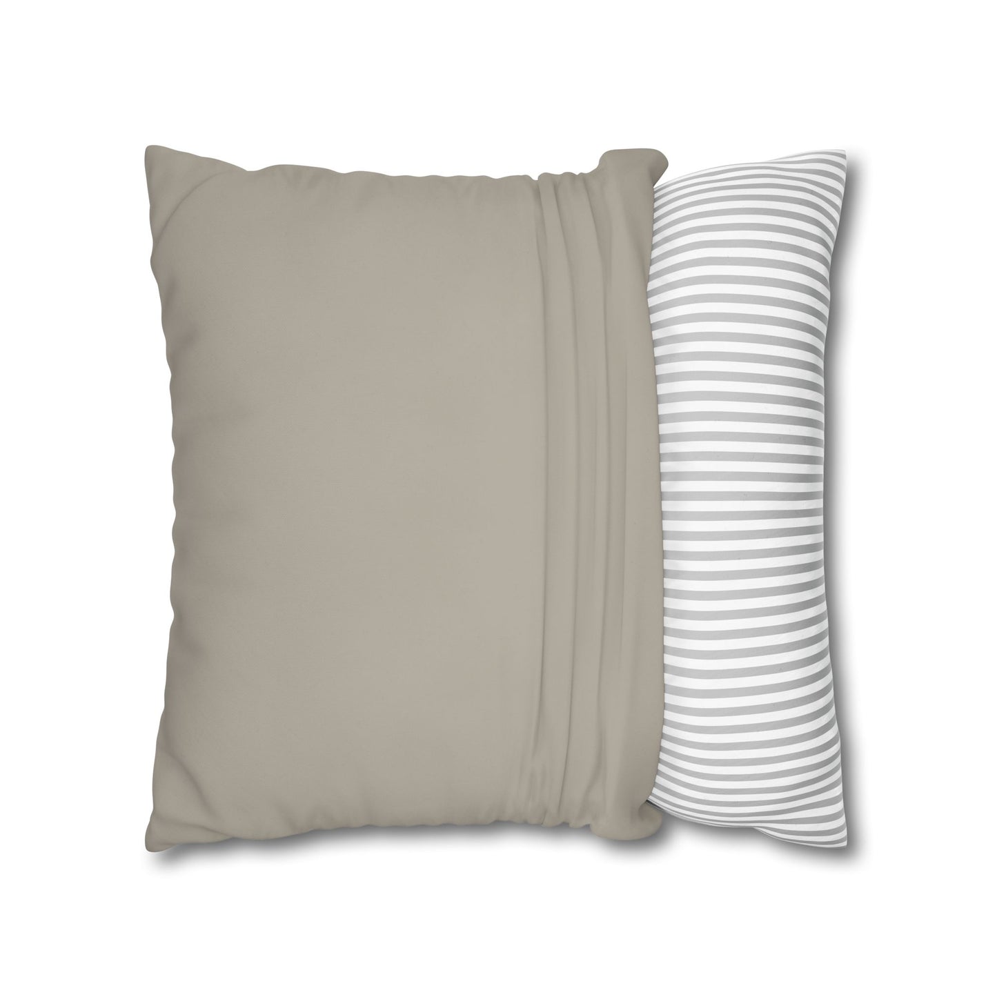 Warm Stone Canvas Pillow Cover 20x20