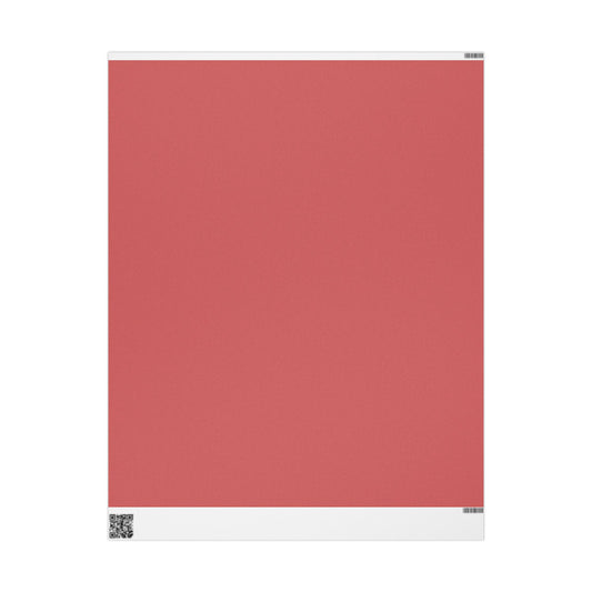 Red Autumns Wrapping Paper Matte or Glossy Gift Wrap 3 Sizes Fine Art Paper