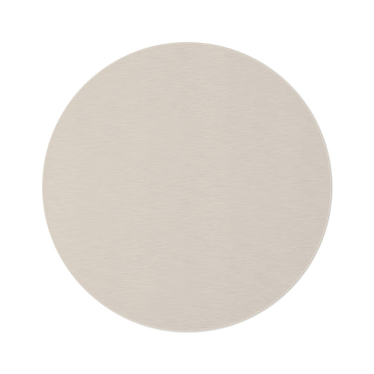Latte Cream Coordinated Round Rug 60 Inch Floor Rug Minimal Home Decor Living Room Rug