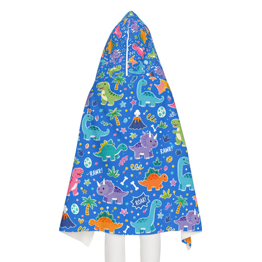 Blue Dino Baby/Kid Hooded Towel Dinosaur Bath Towel