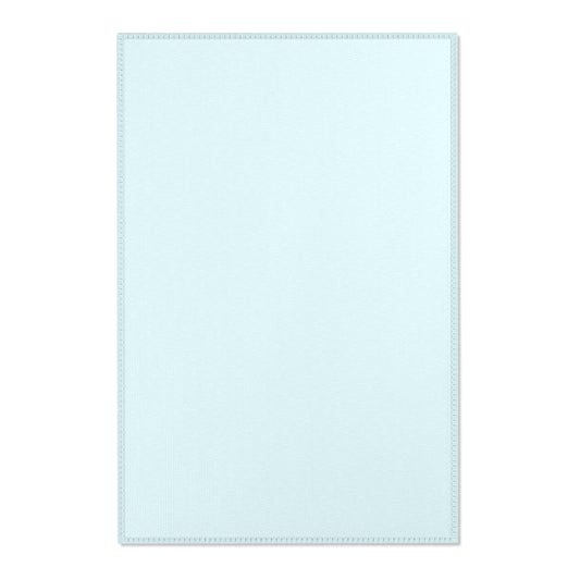 Ocean Blue Rug 24 x 36 Solid Color Accent Rug Modern Home Decor
