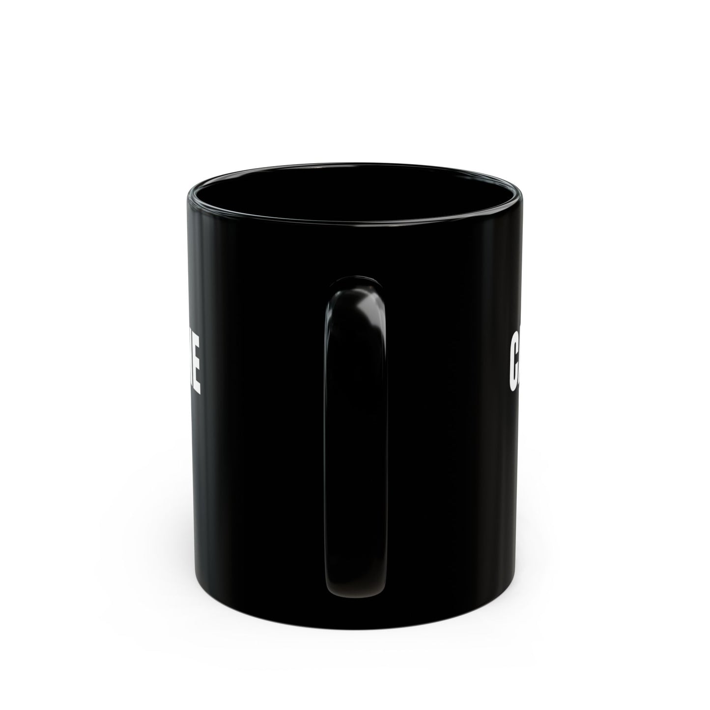 Caffeine Vibes Mug Coffee Quote Black 11 oz Mug