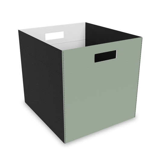 Sage Felt Storage Box Foldable Organizer Bin Home Storage Basket