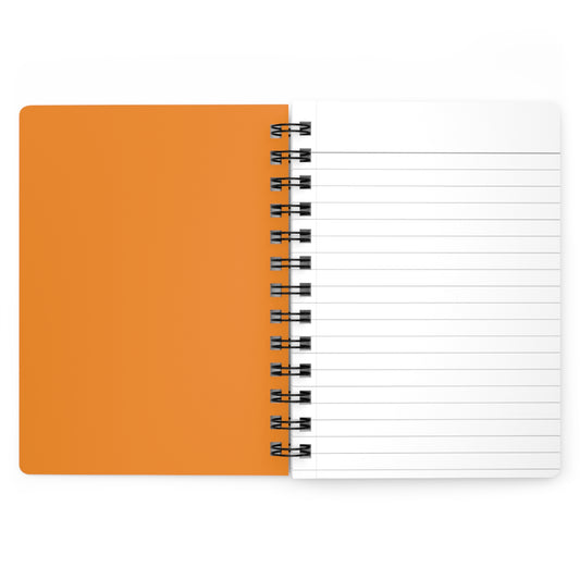 Tangerine Spiral Lined Notebook 150 Page Journal | Coordinated Collection
