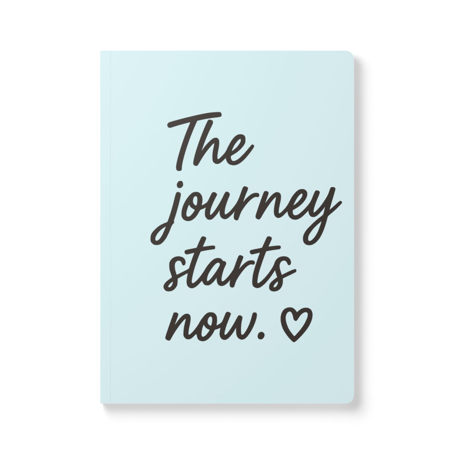 Ocean Blue The Journey Starts Now A5 Lined Journal