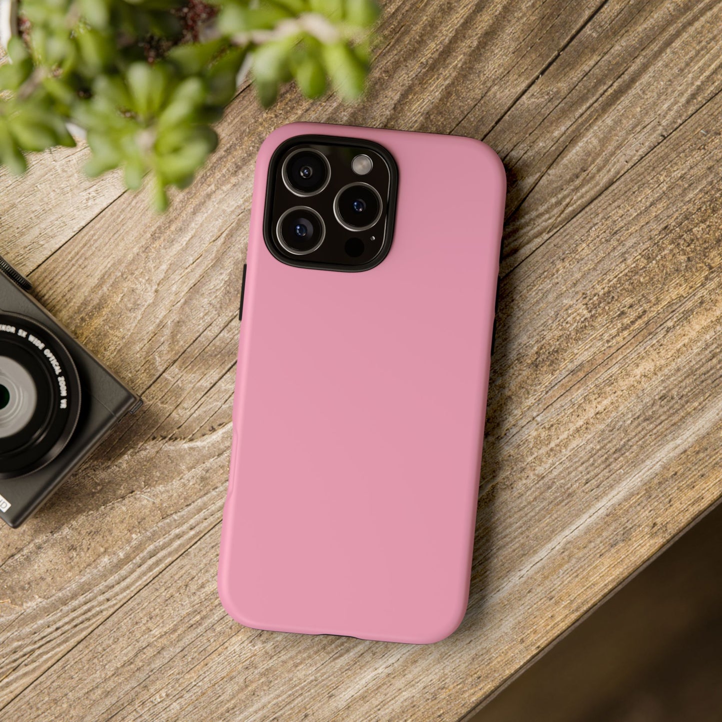 Light Pink Tough Cell Phone Case Matte or Glossy Protective Case iPhone Samsung