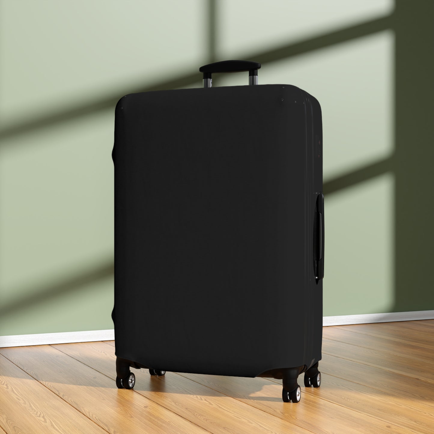 Black Luggage Cover Travel Suitcase Cover Protective Stretch Cover
