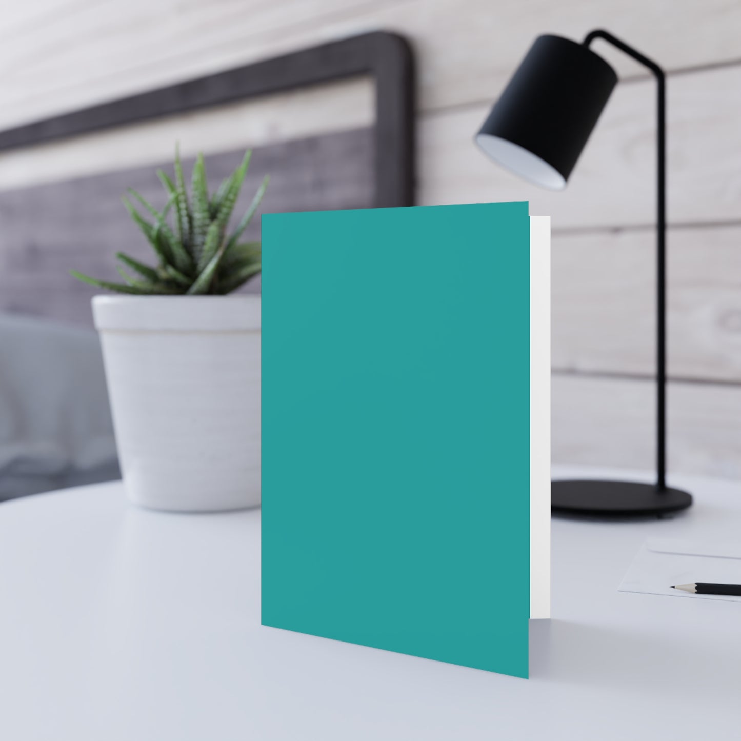 Deep Aqua Note Card Color Coordinated Collection