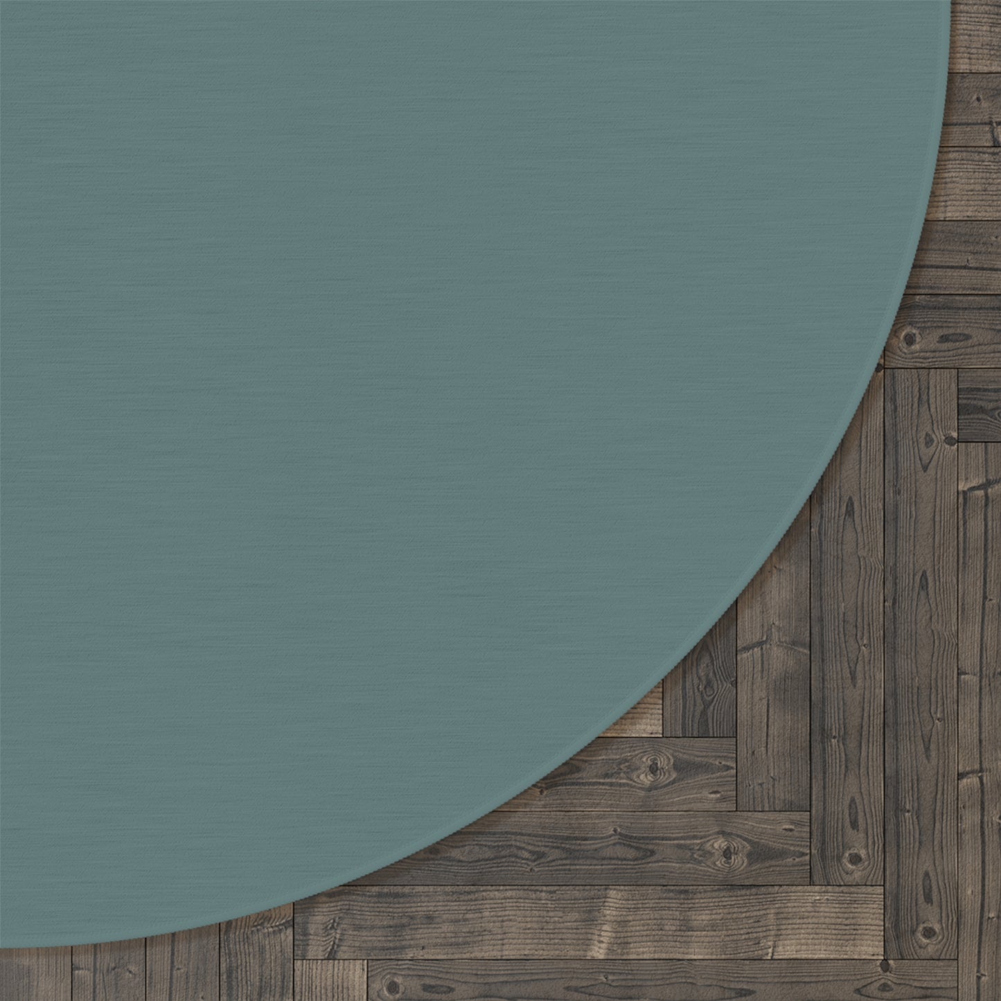 Dusty Blue Coordinated Round Rug 60 Inch Floor Rug Minimal Home Decor Living Room Rug