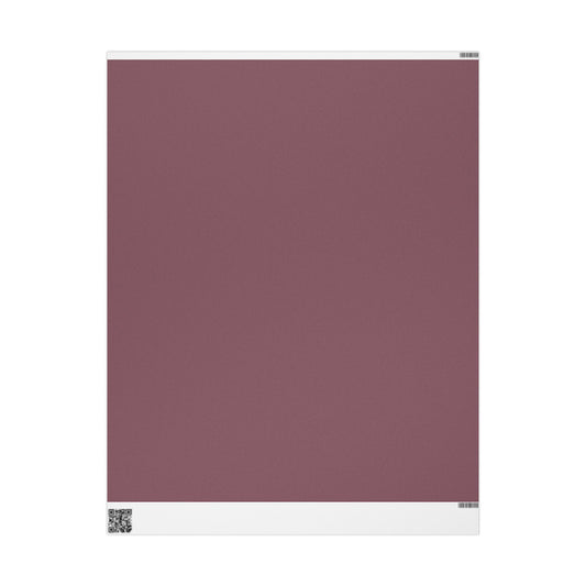 Mauve Wrapping Paper Matte or Glossy Gift Wrap 3 Sizes Fine Art Paper