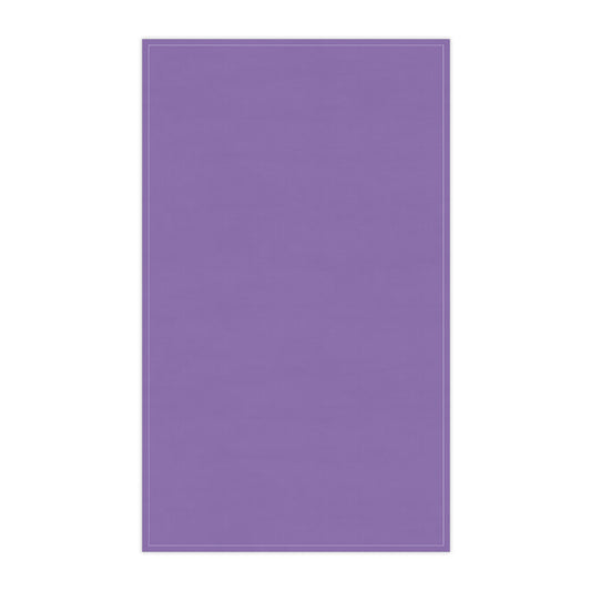 Purple Cotton Twill Tea Towel 18 x 30