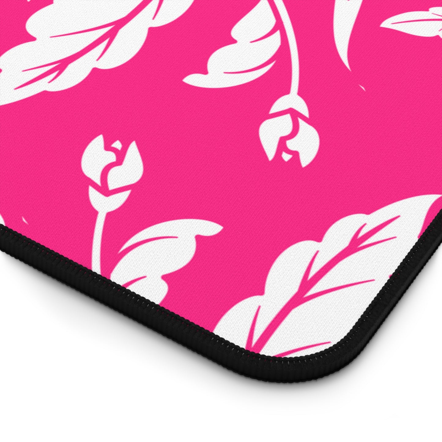 Pink Floral Desk Pad (12x18, 12x22 or 16x32)