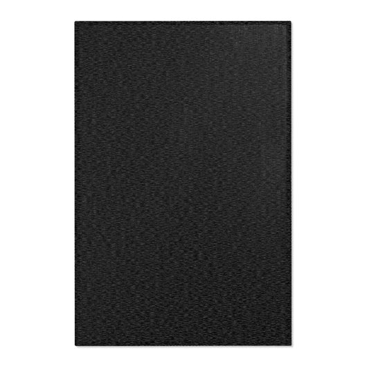 Black Rug 24 x 36 Solid Color Accent Rug Modern Home Decor