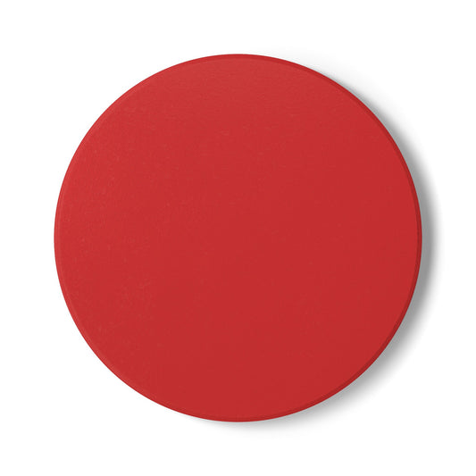 True Red Ceramic Coaster Round or Square | Coordinated Collection