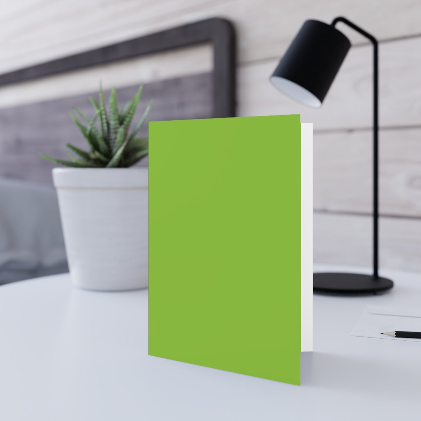 Muted Lime Note Card Color Coordinated Collection