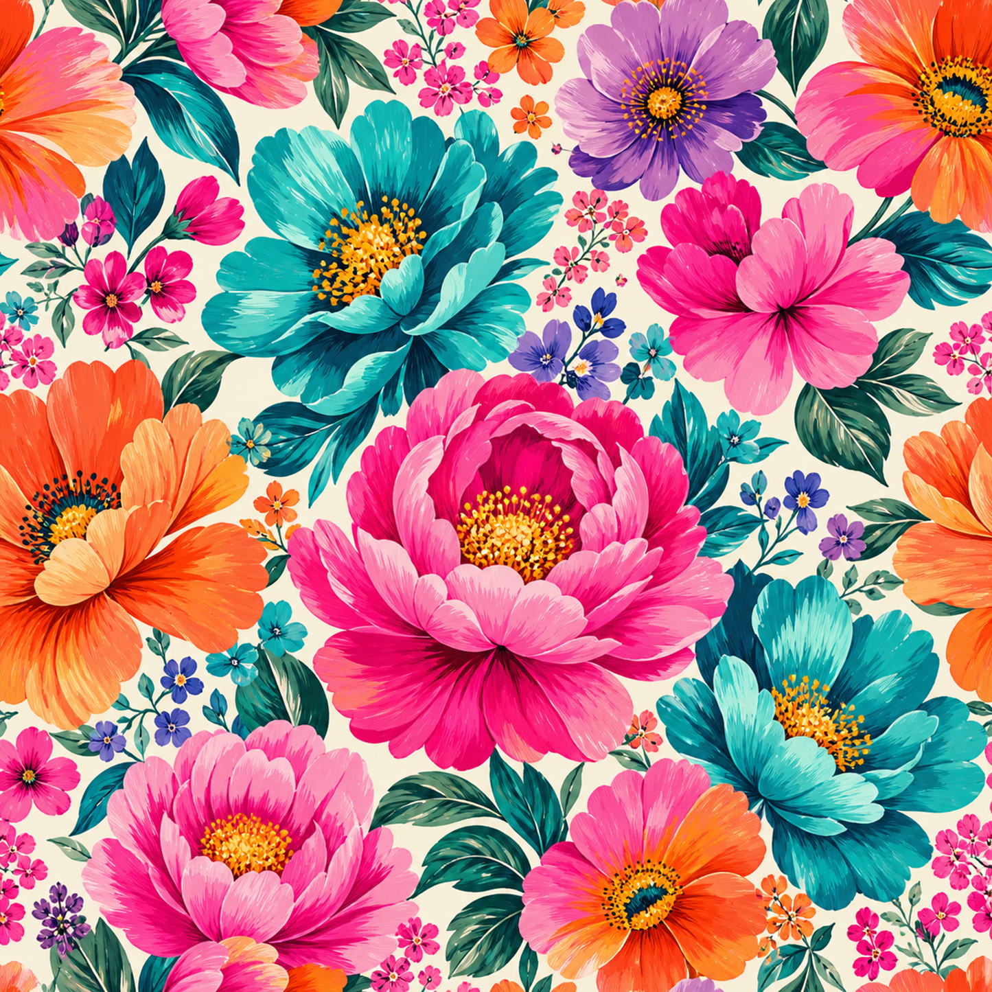 Dreamy Floral Digital Download Pattern Bundle (4 Sizes)