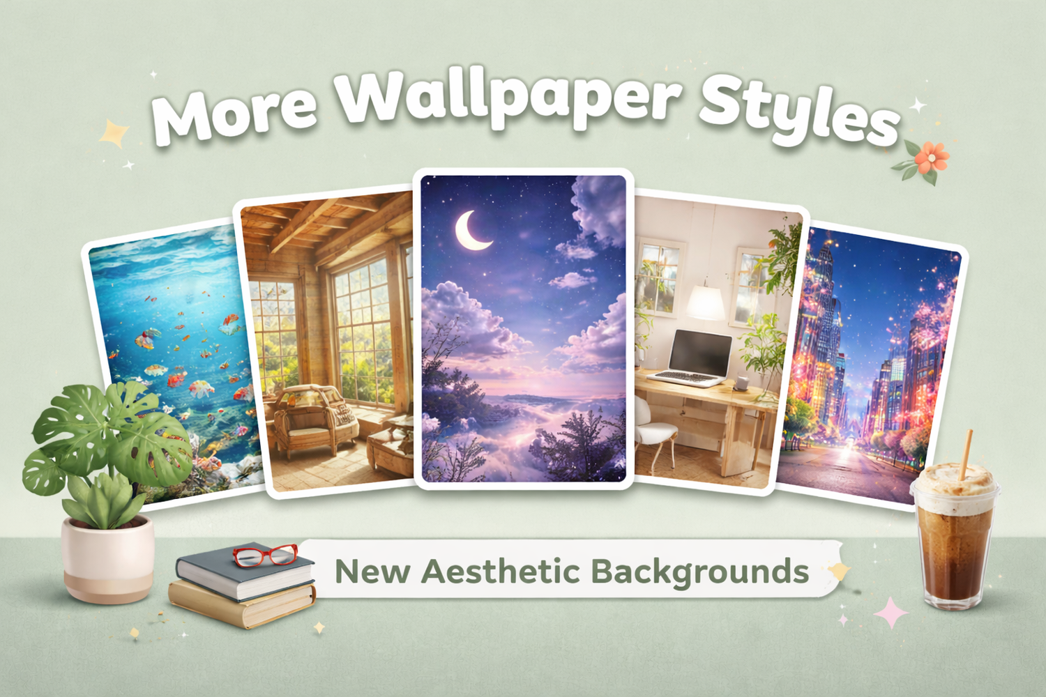 More Wallpaper Styles