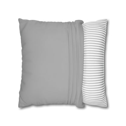 Grayscale Canvas Pillow Cover 20x20