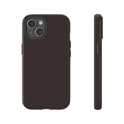 Muted Charcoal Tough Cell Phone Case Matte or Glossy Protective Case iPhone Samsung