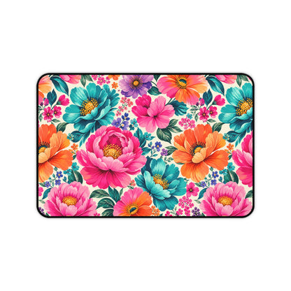 Dreamy Floral Desk Mat 3 Sizes Floral Mouse Pad