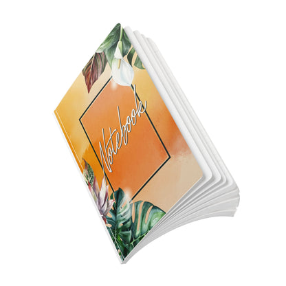 Notebook Sunset Botanical A5 Lined Journal