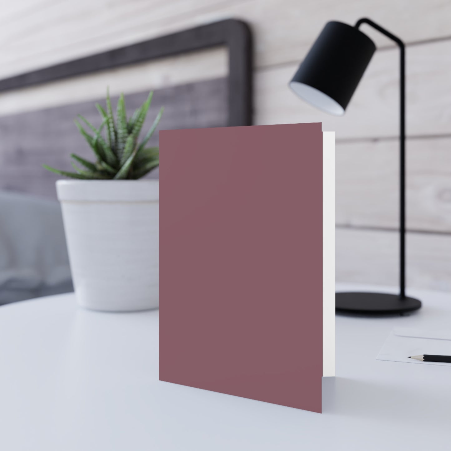 Mauve Note Card Color Coordinated Collection